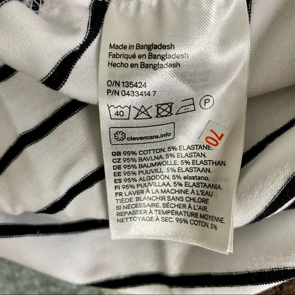 🆕 Striped Breastfeeding Nursing Tee - Picture 5 of 6